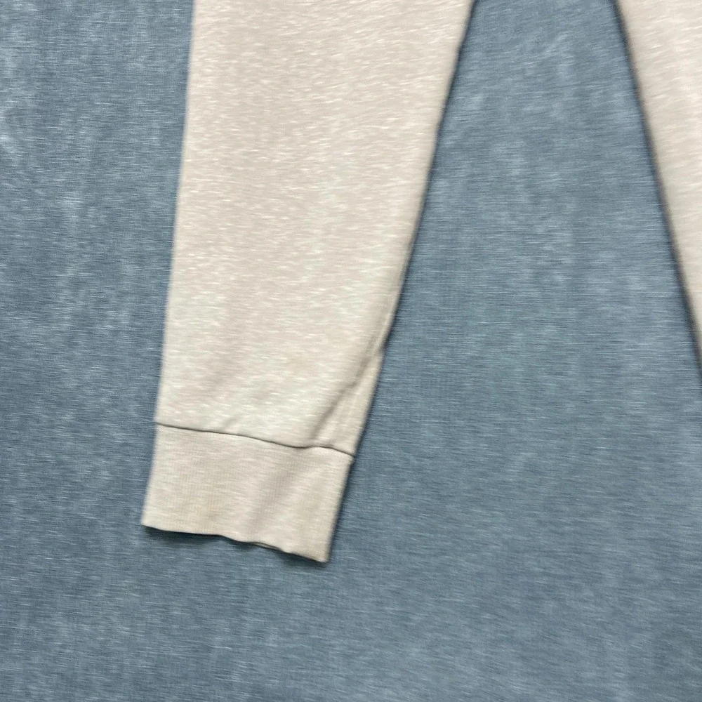 Michael Kors Sweatpants Mens Large Heather Gray Fleece Lined Logo Tapered Leg